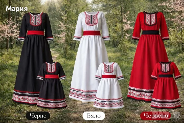 Народни носии рокли, снимка 17 - Рокли - 56114800