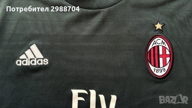 тениска AC MILAN Italia , снимка 4 - Фен артикули - 40693209