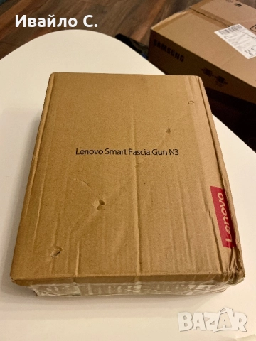 Масажен пистолет Lenovo | Дълбокотъканен масаж | 8 накрайника | Безжичен, снимка 5 - Друга електроника - 52315101