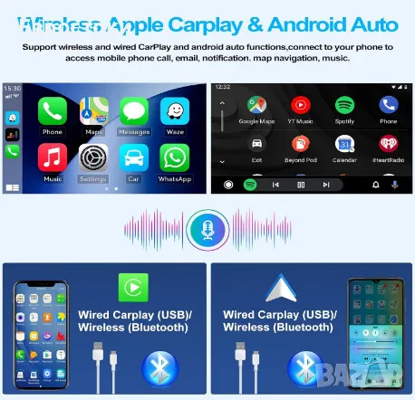 CAMECHO мултимедия за BMW 1 Series E81 E82 E87 E88, Android 13, 2G + 64G, 2 DIN, сензорен екран 9 ин, снимка 7 - Аксесоари и консумативи - 48827101