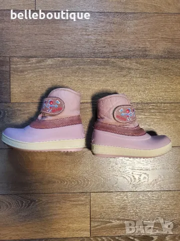 Страхотни топли детски ботуши с пух  27 28 номер Olang, снимка 2 - Детски боти и ботуши - 47930551