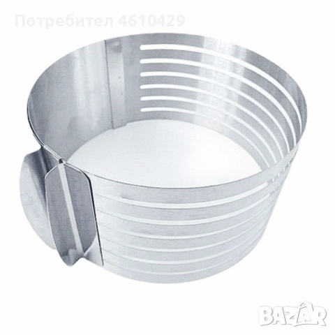 Форма за печива, от неръждаема стомана с процепи за равно изрязване на блатове - 2бр в комплект, снимка 6 - Съдове за готвене - 52319529