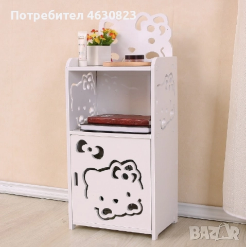 Нощно шкафче и етажерка за баня 2 в 1, снимка 3 - Шкафове - 52166996