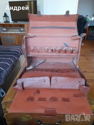 Стара докторска,лекарска,медицинска чанта #2, снимка 5 - Антикварни и старинни предмети - 52693909