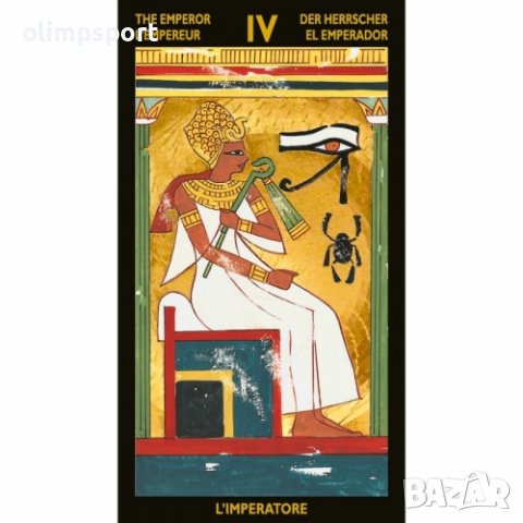 карти таро  LOSCARABEO NEFERTARI   нови , снимка 10 - Карти за игра - 39792658