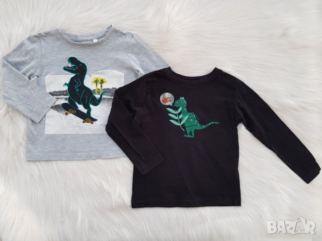 Детска блуза Динозавър 3-4 години, снимка 1