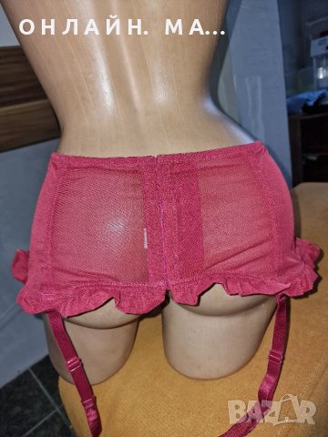 Колан жартиер мини поличка Tryumh /43-46/xl, снимка 3 - Корсети, бюстиета, топове - 38904624