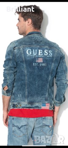 Дънково Яке Guess, снимка 4 - Якета - 42224670