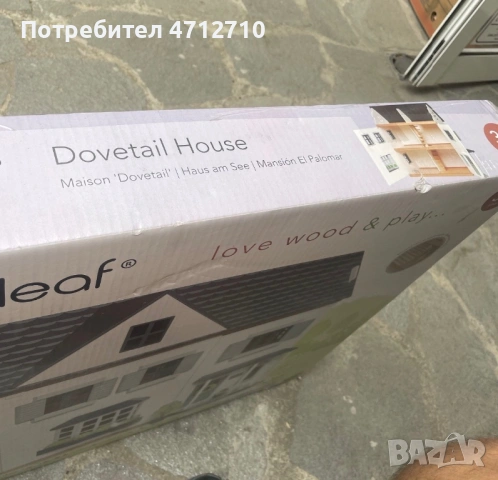 Детска дървена кукленска къща Tender leaf , снимка 3 - Играчки за стая - 53918571