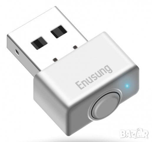 AirDrive USB Mouse Jiggler Moji Фалшива Мишка Симулатор Скрити Микро Движения и Компютъра НЕ Заспива, снимка 2 - Клавиатури и мишки - 36465151