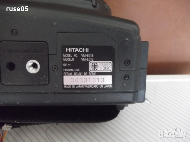 Видеокамера "HITACHI - VM-E31E", снимка 7 - Камери - 51788421