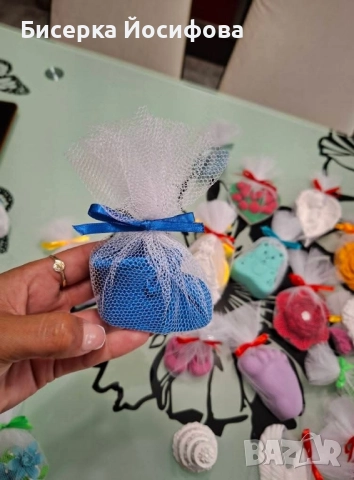 изработвам Подаръчета за гости , снимка 18 - Подаръци за кръщене - 51685012