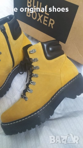 BULLBOXER. Нови боти, естествена кожа, снимка 4 - Дамски боти - 52046974