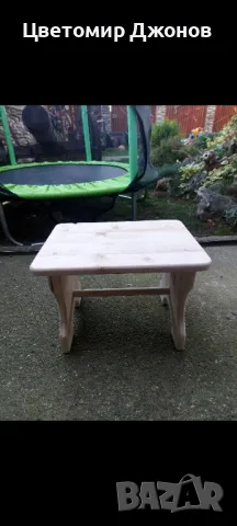 Дървено столче, снимка 2 - Мебели за детската стая - 48150822