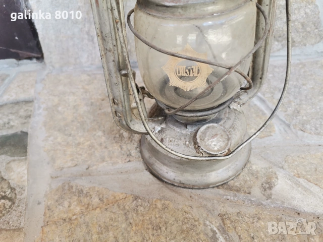 Стар Немски фенер, снимка 5 - Антикварни и старинни предмети - 54318122