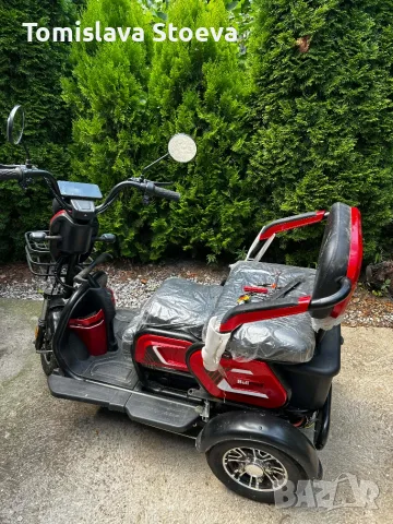 BULLMAX C1 RED – Електрическа Триколка като нова, НЕИЗПОЛЗВАНА - 1500W / 20Ah, снимка 8 - Мотоциклети и мототехника - 55995133