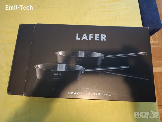 Тигани Lafer 24/28см – неръждаема стомана, индукция, PFAS free, нови, снимка 5 - Съдове за готвене - 54044906