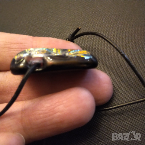 Мурано ,кожа в стил арт нуво , снимка 3 - Колиета, медальони, синджири - 36499259