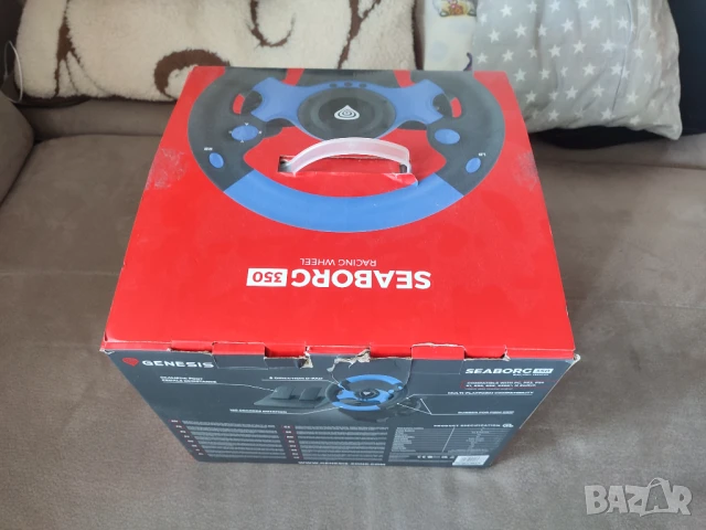  НОВ Геймърски волан с педали за компютър или конзола за игри, снимка 15 - Аксесоари - 51382500