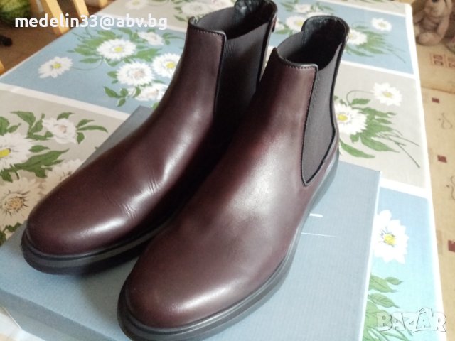 Stonefly Италиански мъжки боти 44, ест. кожа, нови