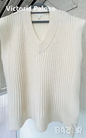 Тренд  масивен  пуловер  без ръкави  H&M, снимка 2 - Елеци - 48305774