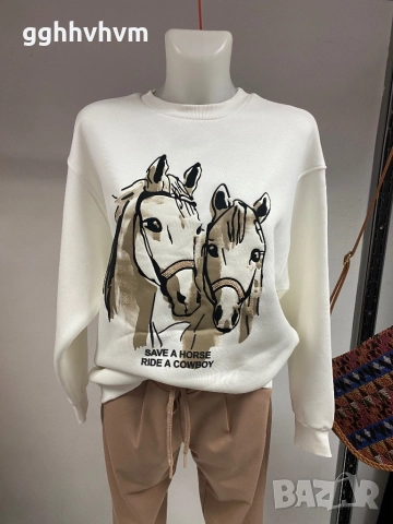 Ватирана блуза, снимка 2 - Блузи с дълъг ръкав и пуловери - 52339092