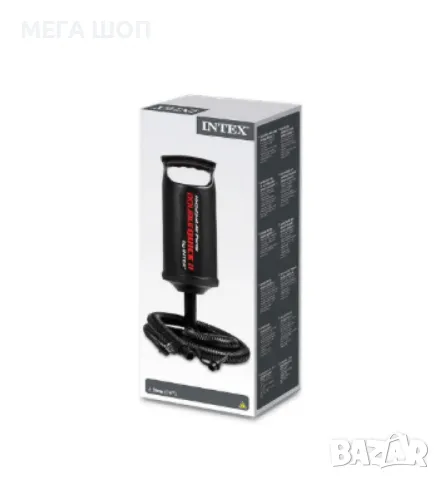 Ръчна помпа, Double Quick II 36см, INTEX, снимка 2 - Други инструменти - 50223660