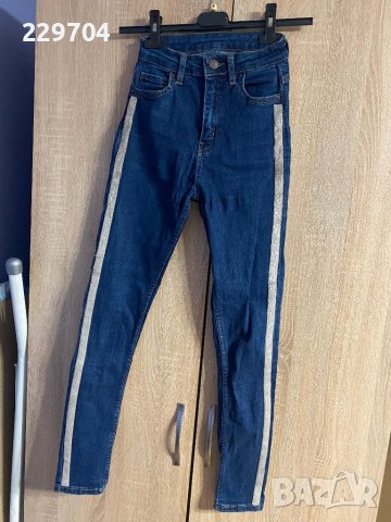 Дамски дънки с висока талия