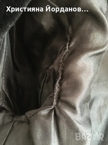 Пухкаво палтенце черно, снимка 3 - Палта, манта - 49090848