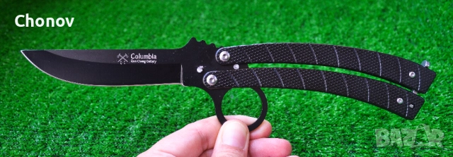 Сгъваем нож Колумбия Columbia пеперуда - чисто нов, снимка 7 - Ножове - 51867017