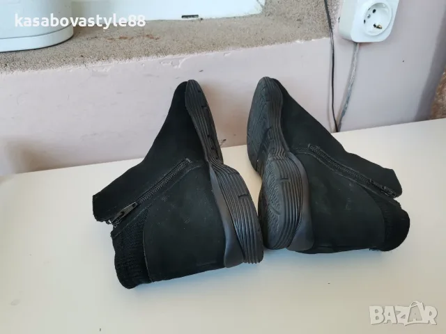 Боти Skechers Seager 39 н. Велур, снимка 6 - Дамски боти - 56210232