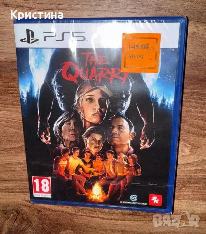 Чисто нова Запечатана игра The Quarry за PS5 (PlayStation 5)