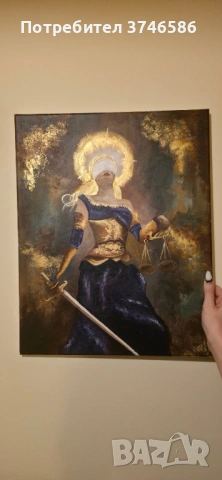 Картина “Темида”, снимка 2 - Картини - 53997024