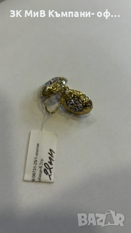 златни обеци 6.2 гр 06731-25, снимка 2 - Обеци - 53097826