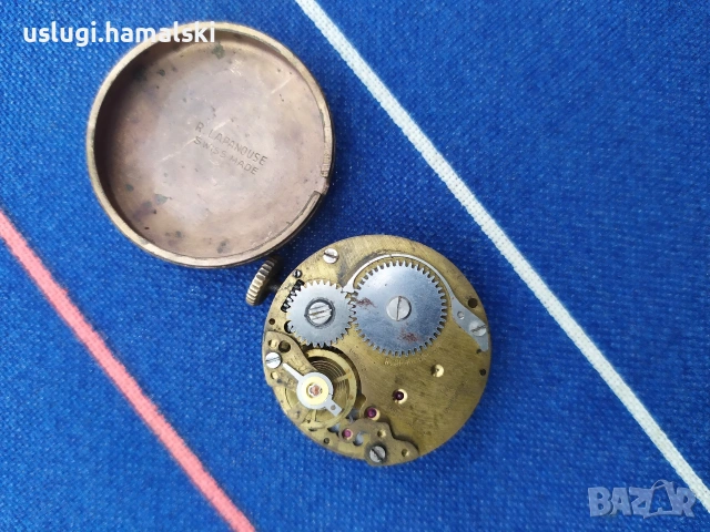 Стар швейцарски часовник, снимка 2 - Антикварни и старинни предмети - 53208105