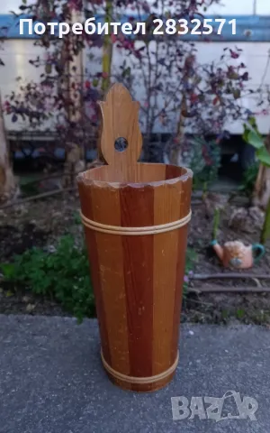 стара ръчна изработена стойка за чадъри, снимка 2 - Декорация за дома - 50145844