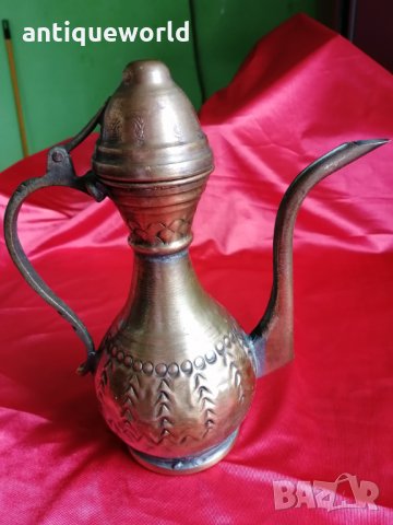 Ръчно Кован Турски Бакърен ИБРИК , Кана