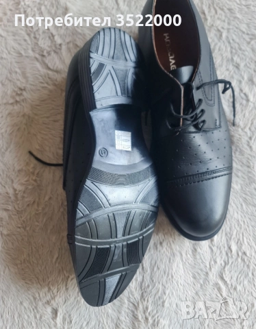 Мъжки кожени обувки, снимка 2 - Ежедневни обувки - 52364316