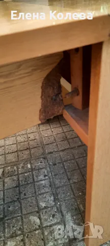 Маса, въртящ стол и табуретка, снимка 7 - Маси - 35087383