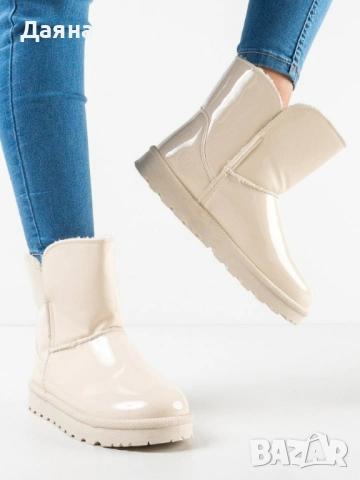 Бежови ботуши, снимка 1