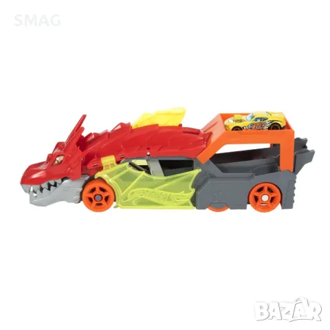 Hot Wheels Dragon Truck - Mattel S_1213624, снимка 7 - Коли, камиони, мотори, писти - 47978929