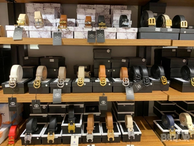 колани от естествена кожа в кутия ysl saint laurent hermes celine , снимка 13 - Колани - 51562132