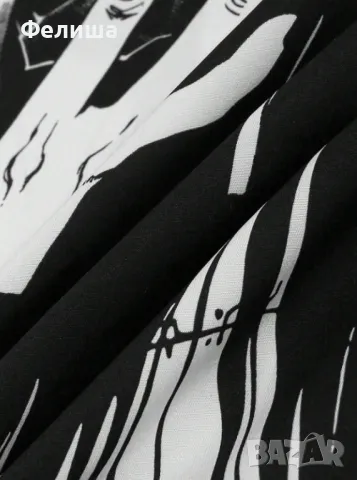  	Уникална Мъжка Риза Аниме / Манга / Арт Хорър Лица Дизайн , снимка 8 - Ризи - 50185695