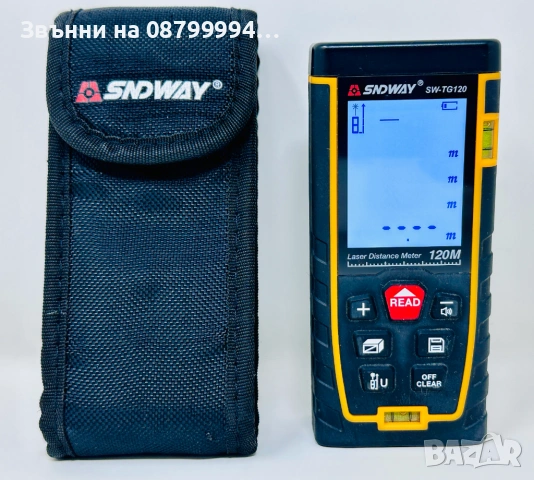 Лазарен далекомер SNDWAY SW-TG120, снимка 2 - Други инструменти - 50508398