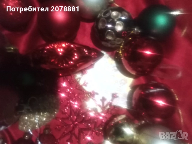 Играчки за елха и гирлянди , снимка 6 - Декорация за дома - 52665933