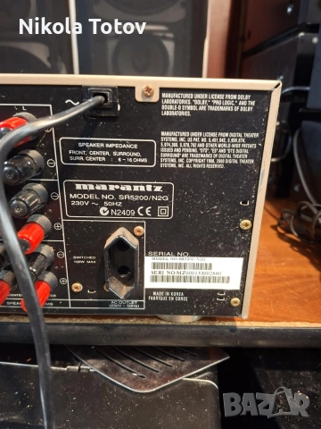 Продава се RECEIVER Marantz-SR5200. , снимка 9 - Ресийвъри, усилватели, смесителни пултове - 53289033