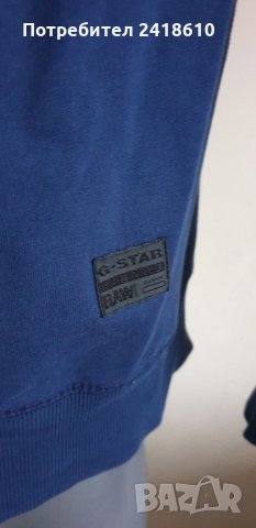 G - Star Neck SW Mens Size M ОРИГИНАЛ! Мъжка Блуза!, снимка 7 - Блузи - 35265016