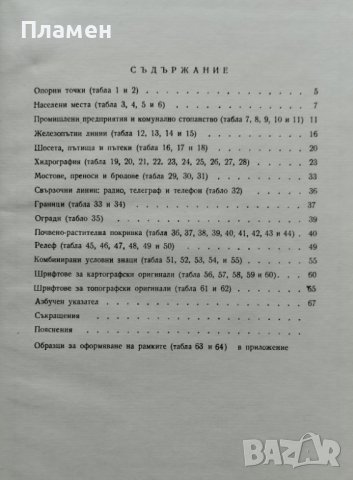 Условни знаци за топографски карти в мащаби 1:10000 и 1:5000, снимка 2 - Специализирана литература - 40823632