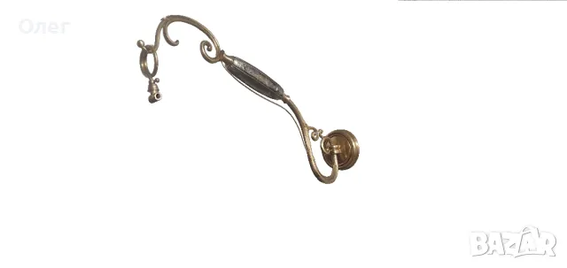 Стар английски стенен часовник, снимка 2 - Стенни часовници - 50074202