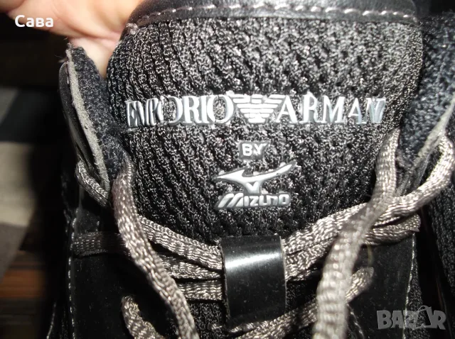Маратонки EMPORIO ARMANI by MIZUNO, снимка 4 - Маратонки - 55780880